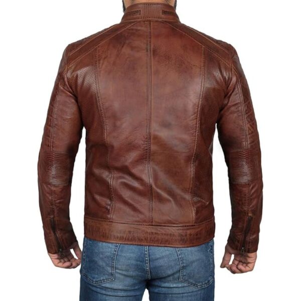 Leather Jacket Men - Image 4