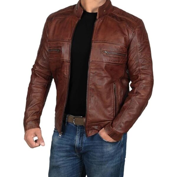 Leather Jacket Men