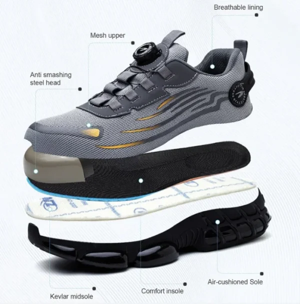 Prestivos Shoes - Gray - Image 4